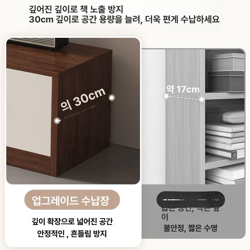 거실 수납형 벤치수납장 벨벳 패브릭 침실 긴의자 캐비닛 수납장쇼파 벤치형 서랍 - 상세 이미지 4