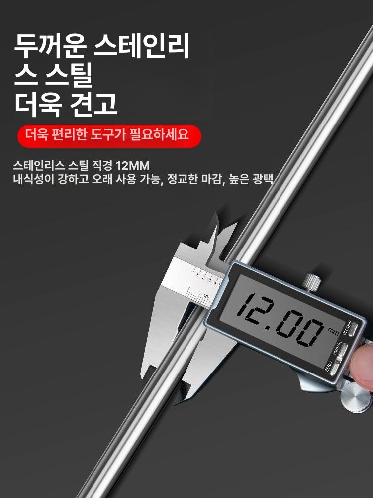 장비 맨홀뚜껑 개방기 쇠갈고리 개폐기 빠루 오수맨홀 열기 롤러 풀러 길이 도구 - 상세 이미지 3