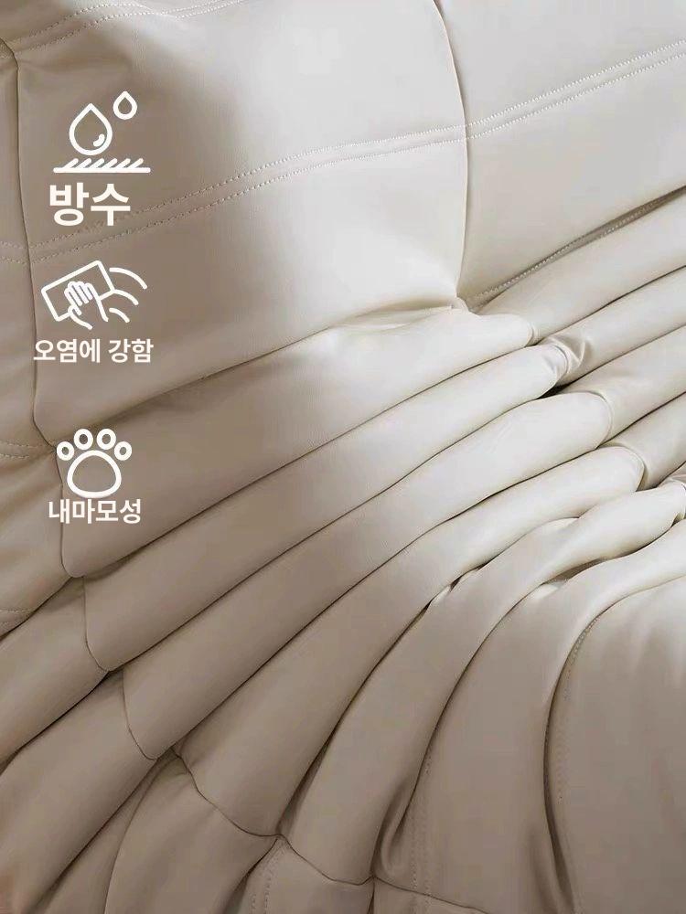 거실 라운지 인테리어 안락의자 쇼파 감성 양털 소파 모던 라운지쇼파 - 상세 이미지 4