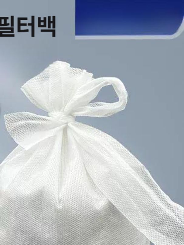 거름망 육수망 부직포 대형 티백 국물 끈 한약재 가정용 멸치망 다시팩 약재주머니 - 상세 이미지 2