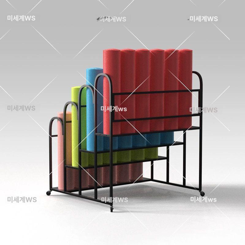 필라테스 요가매트 수납함 보관함 수납선반 헬스장 소도구 홈트 거치대 다용도 - 상세 이미지 3