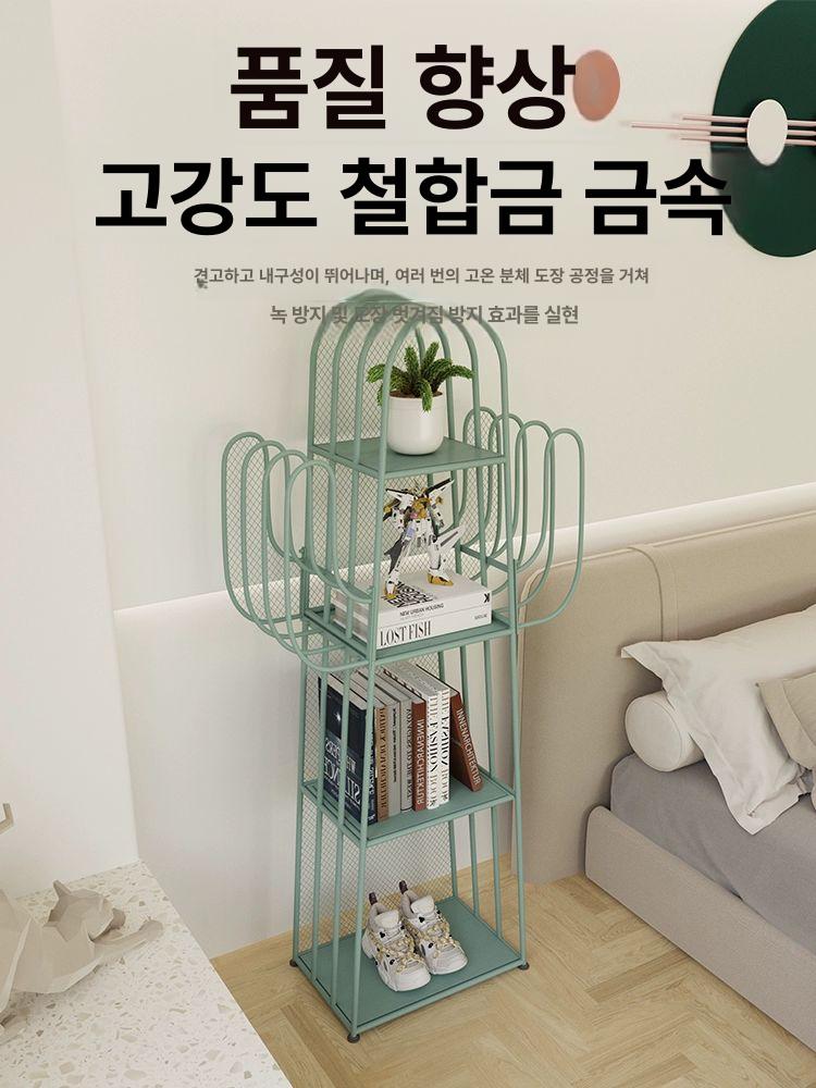 선인장 책선반 인테리어 북타워 모던 다용도 디스플레이 서재 카페 매거진랙 수납장 - 상세 이미지 2