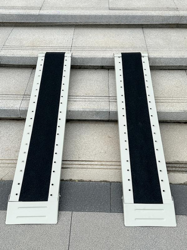 차량 진입판 휠체어 상가 입구 발판 화물차 높이 단차 주차턱 램프 현관 문턱경사로 - 상품 이미지