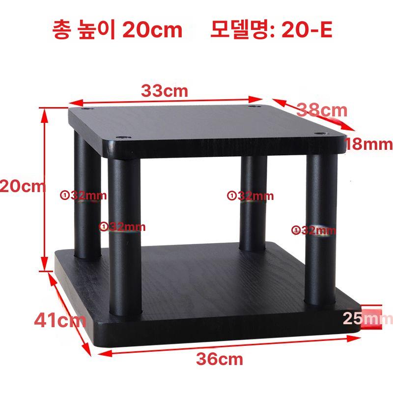 거치대 스피커스탠드 진동완충 데스크 홀더 액세서리 받침대 패드 마운트 라이저 플로어 진동 - 상세 이미지 3