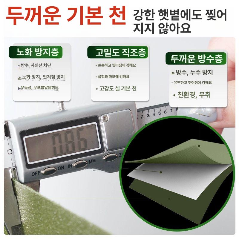 난로 방염매트 캠핑용 방열시트 두께 단열재 방염포 받침 패드 난연성 방우 난연포 - 상세 이미지 4