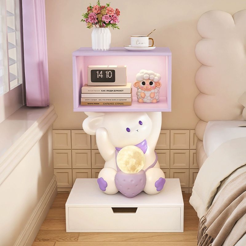 LED 사이드 토끼무드등 귀여운 라이트 램프 조명 인테리어 수면등 장식용 - 상세 이미지 3