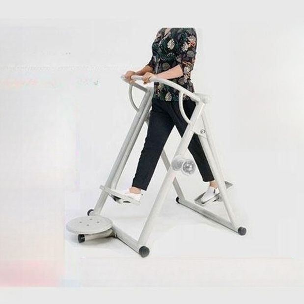 재활용 스텝퍼 실내 운동기 워커 노인 운동 걷기 전기 머신 운동기구 유산소 헬스 자전거 - 상품 이미지