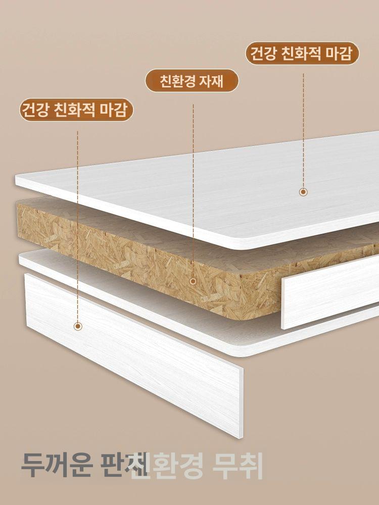 수납 본체받침대 바퀴형 홀더 사무용 다용도 컴퓨터본체선반 바퀴달린 바퀴선반 - 상세 이미지 5