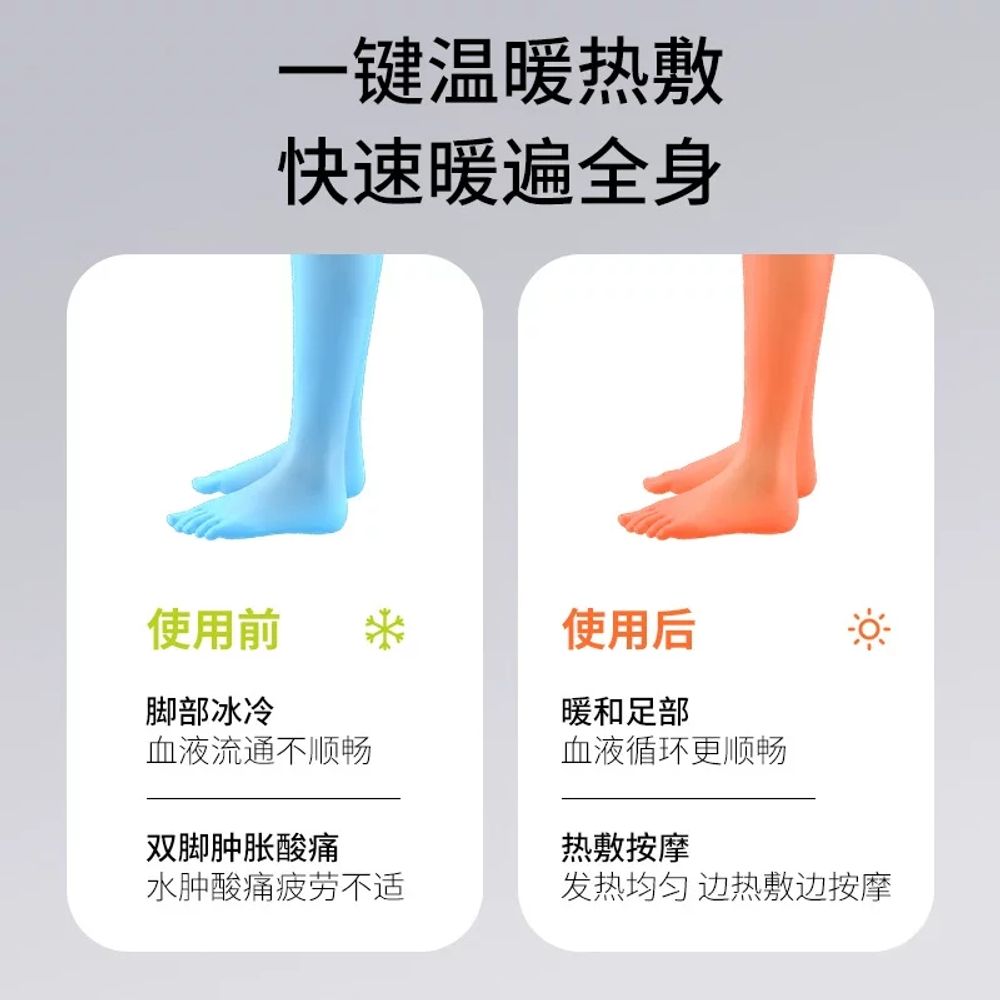 온열 마사지기 발가락 풋케어 발바닥 지압 돌기 힐링 족욕 릴렉스 테라피 - 상세 이미지 5