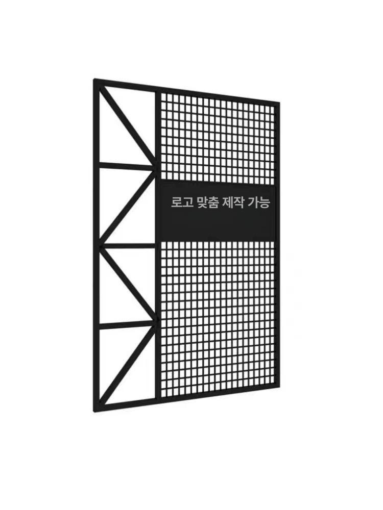 천장 매쉬망 금속 능형망 배경 메쉬망 칸막이 철망파티션 다이아망 - 상세 이미지 2