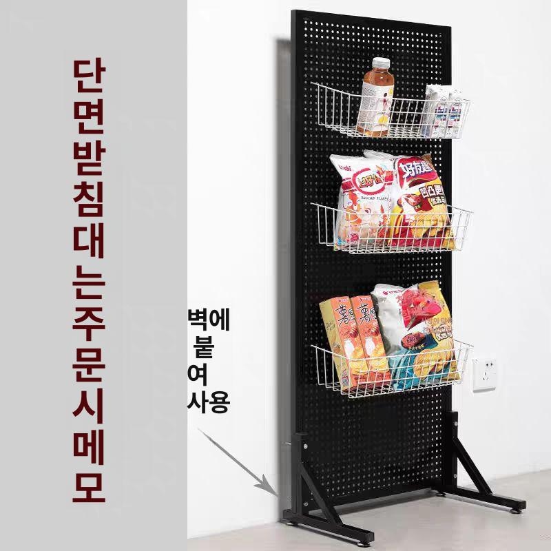 타공판 스탠드 공구 철제 선반 진열대 걸이대 정리대 파티션 타공보드 악세사리 판넬 - 상세 이미지 2