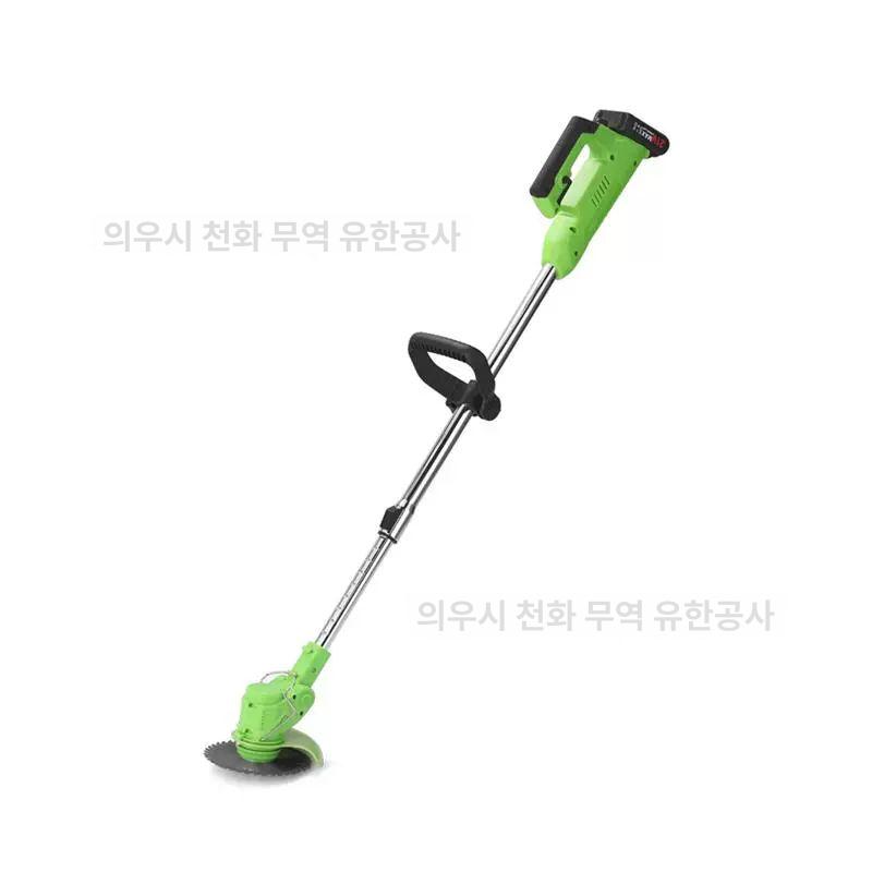 정원관리 예초기 충전 배터리 소형 조경 가지치기 잔디깎기 헤지트리머 가정용 배터리미포함 - 상세 이미지 4