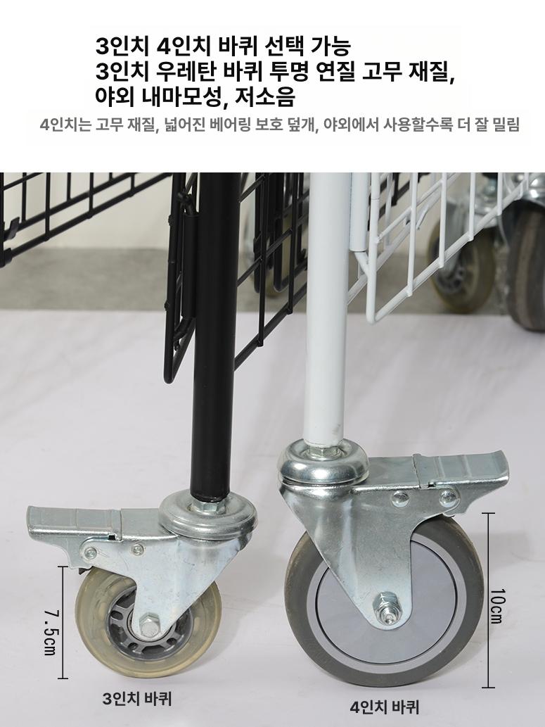 접이식 가판대 이동식 노점상 매대 시식 행사 판촉 플리마켓 간이 전시 판매대 - 상세 이미지 5