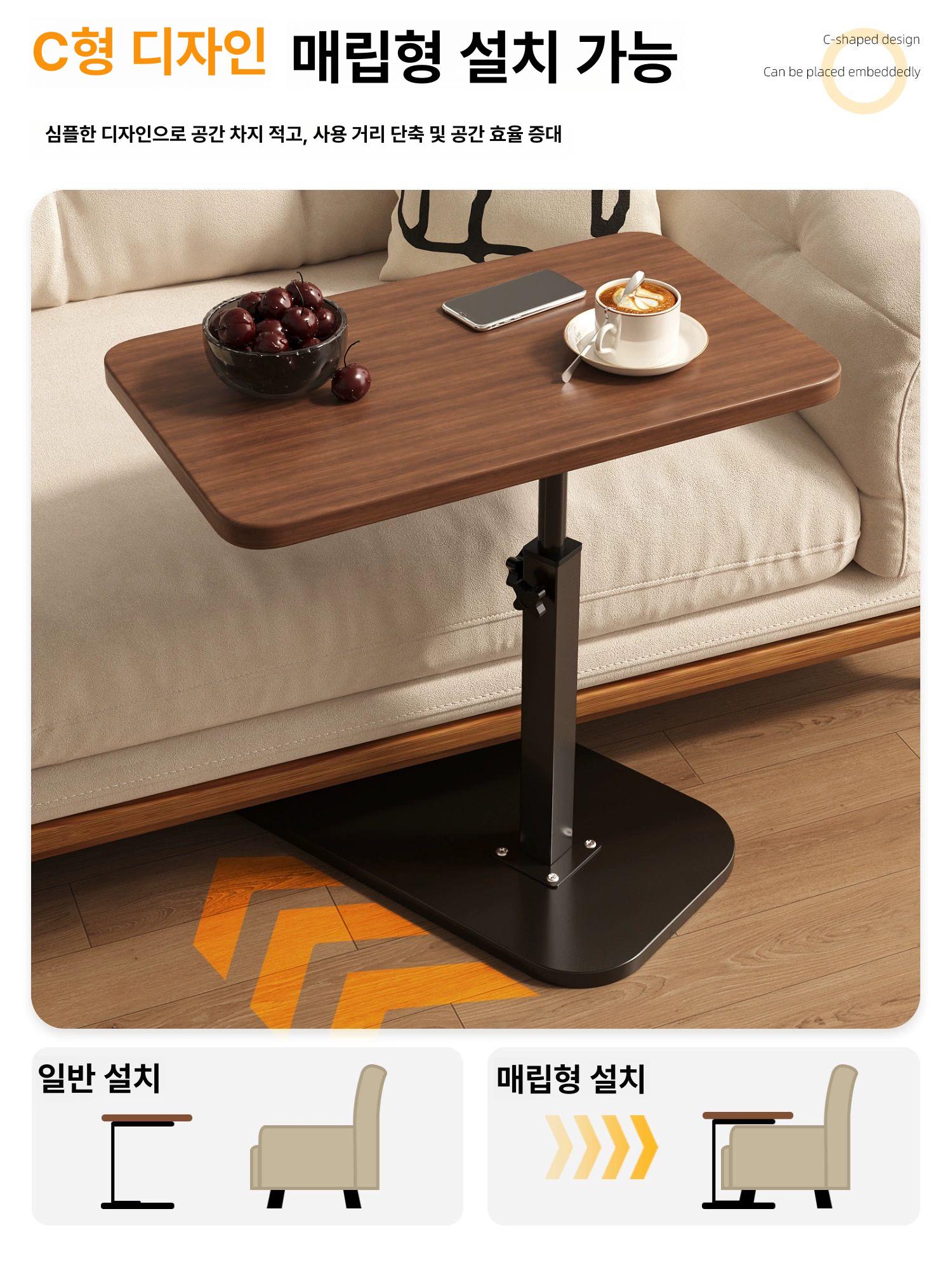 차량용 뒷자석 거치대 노트북 패드 침대 접이식 소형 보조 식탁 다목적 테이블 - 상세 이미지 3