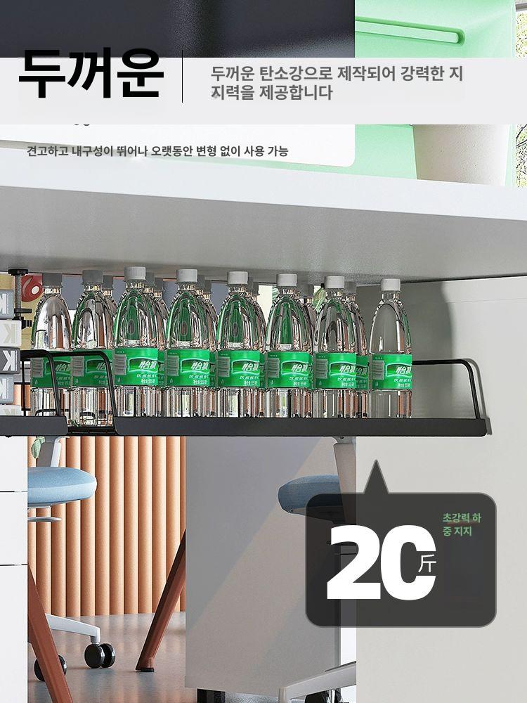책상 케이블정리함 전선 홀더 수납 보관함 데스크탑 코드 클립 선정리 박스 공간 - 상세 이미지 5