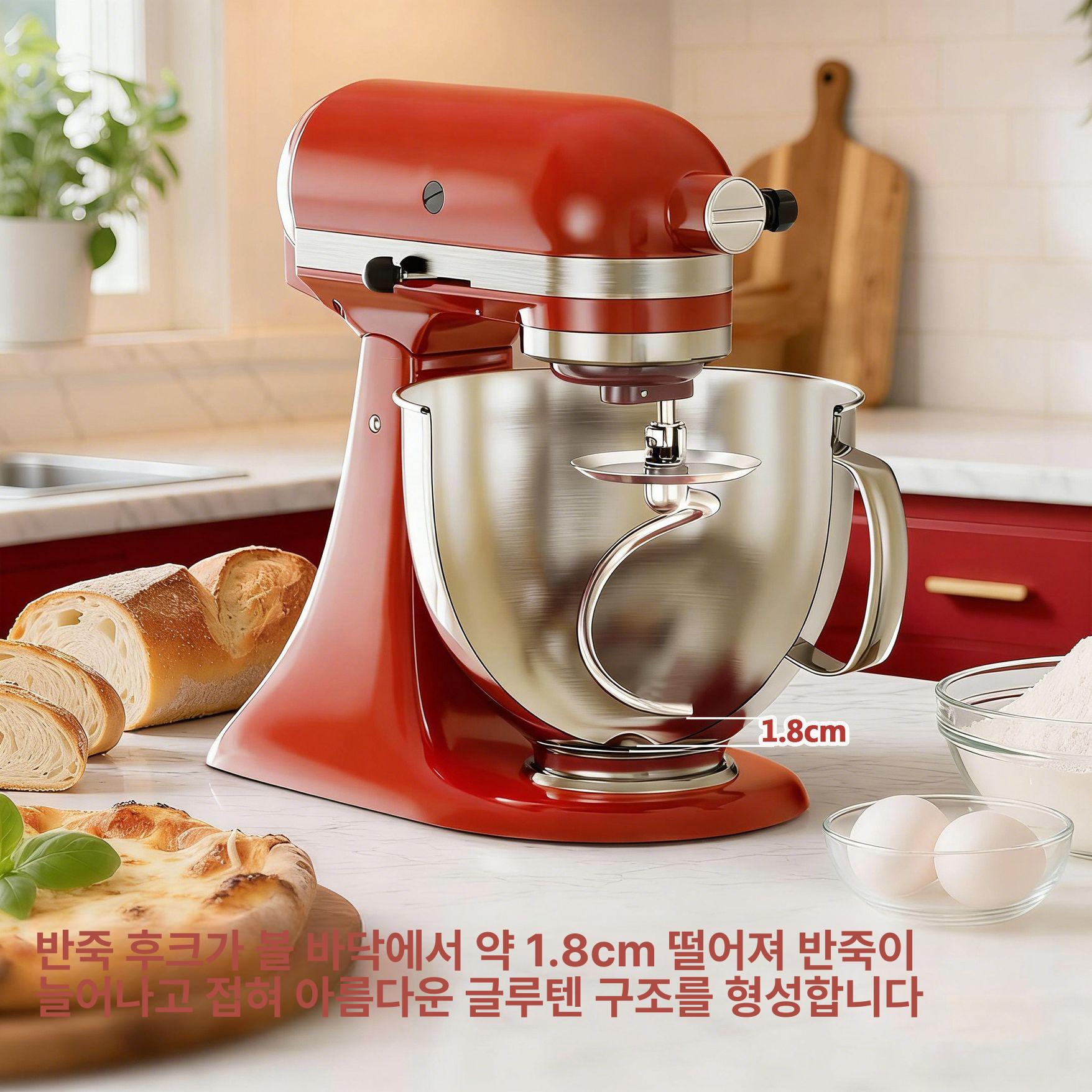 전동 핸드믹서 제빵용 생크림 휘핑기 반죽기 거품기 베이킹 조리용품 - 상세 이미지 3