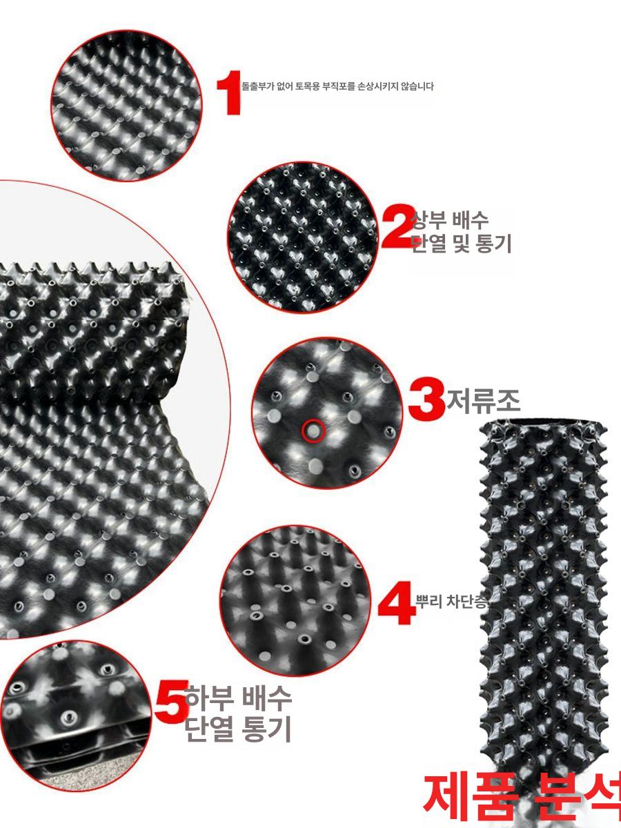통기성 분재화분 원형 플분 베란다 분갈이 사각 식물 분재대형화분 대형플라스틱화분 - 상세 이미지 5