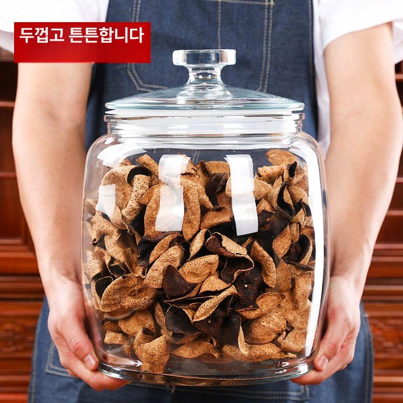 담금주병 뚜껑 유리 과실주 한약 병 양주 전통주 밀봉 보틀 유리병 방습 - 상세 이미지 2