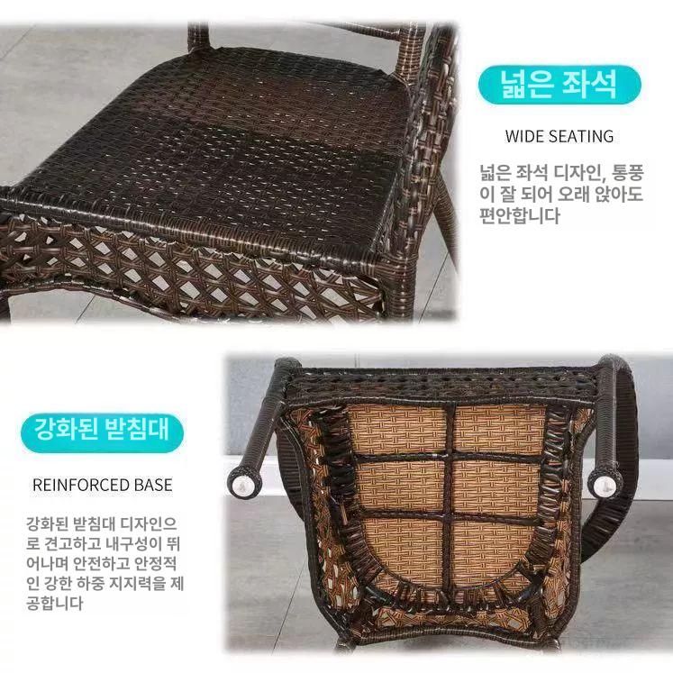 원형 원테이블 카페 주방 협탁 다이닝 모던 둥근 예쁜 까페테이블 베란다티테이블 - 상세 이미지 5
