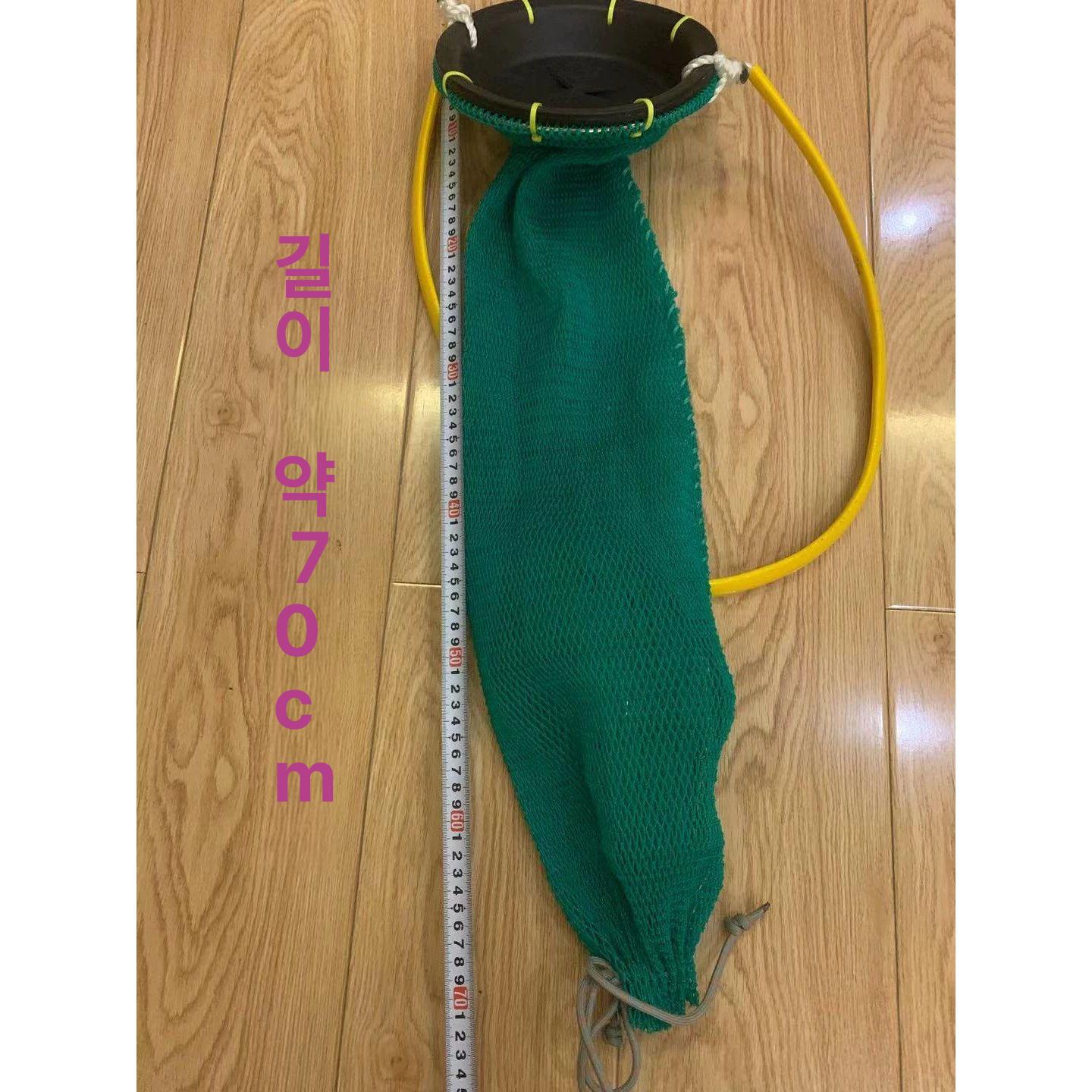 그물망 다슬기채집망 계곡 채집통 직경 물고기 민물 뜰채망 수경망 올갱이 잡기 - 상세 이미지 4