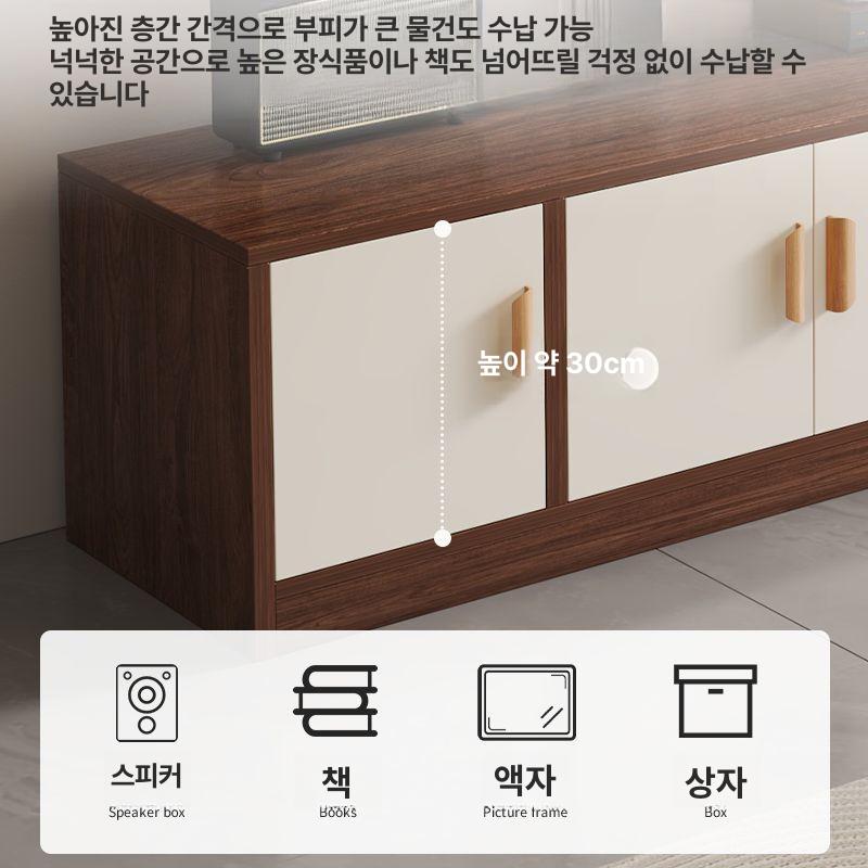 거실 수납형 벤치수납장 벨벳 패브릭 침실 긴의자 캐비닛 수납장쇼파 벤치형 서랍 - 상세 이미지 3