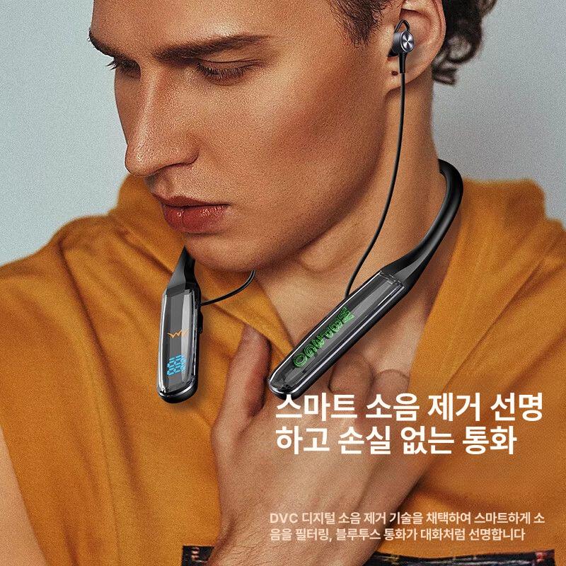 무선 이어폰 헤드폰 핸즈프리 러닝 스포츠 호환 헤드셋 이어버드 골전도 통화 오픈형 - 상세 이미지 4