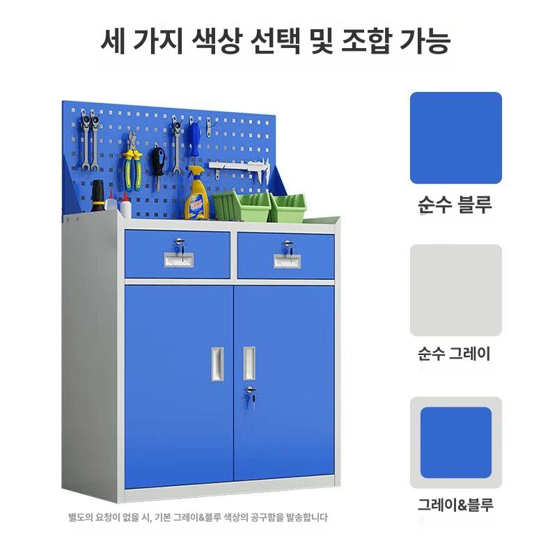4륜 산업용 철제 대차 운반 핸드카 공장 끌차 소형 바퀴 휴대용 리어카 화물 - 상세 이미지 2