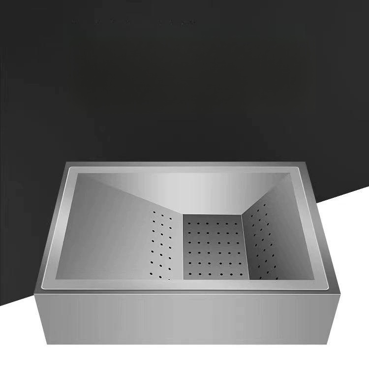 감자 보관대 사각 튀김바구니 바스켓 튀김기 체 업소용 건지게 건지대 튀김받침 - 상품 이미지