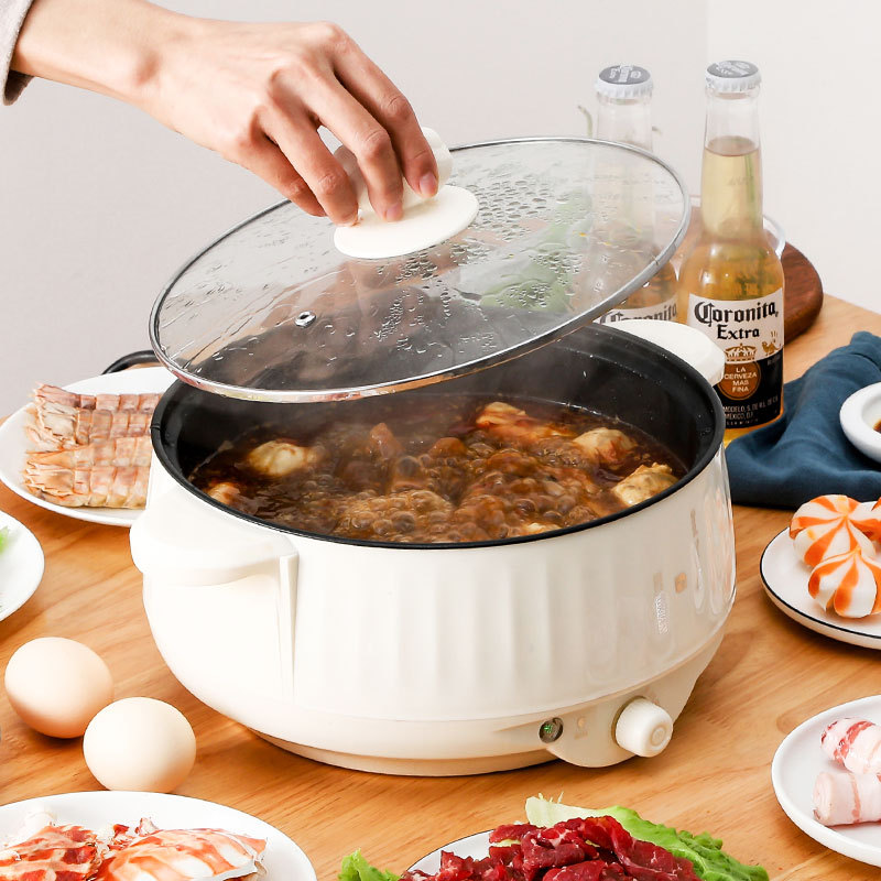 전기 멀티쿠커 다기능 포트 조리기 밥솥 냄비 논스틱 싱글더블 찜기 핫팟 주방 - 상세 이미지 4