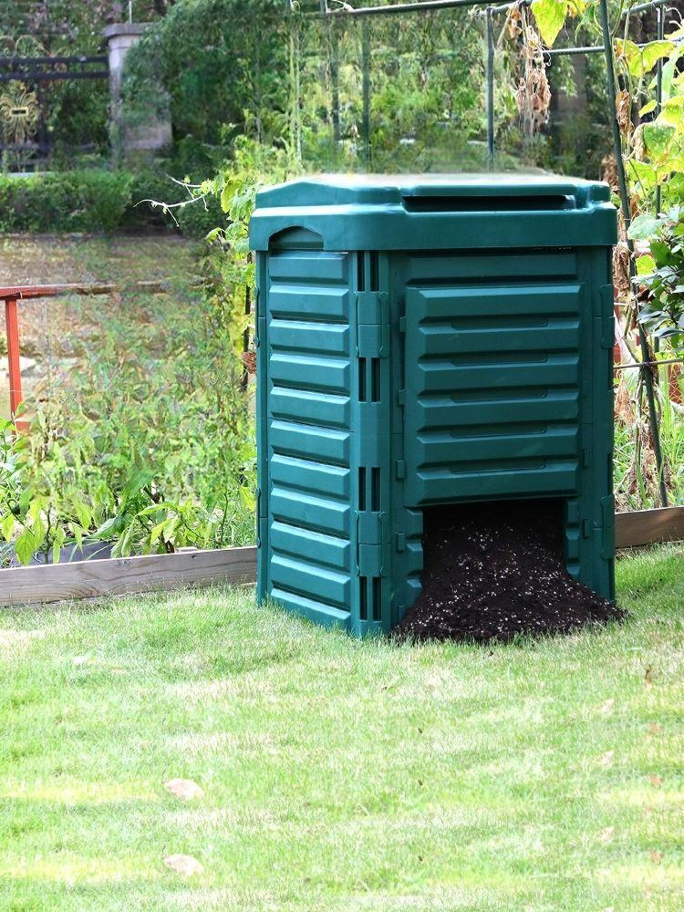 낙옆 퇴비통 야외 토양 퇴비기 음식물 버킷 정원 거름 가정용 낙엽 - 상품 이미지