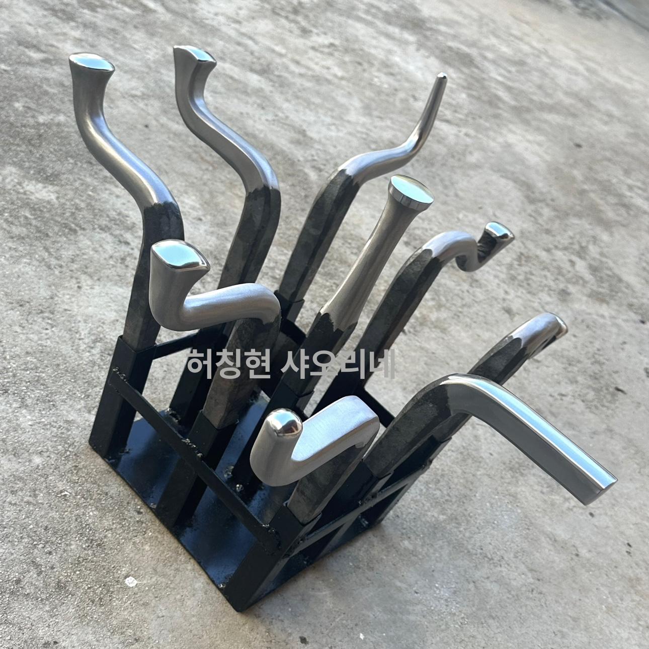 작업대 금속가공모루 강철 단조작업 공예 망치 가공다이 수공구 공방 - 상세 이미지 5