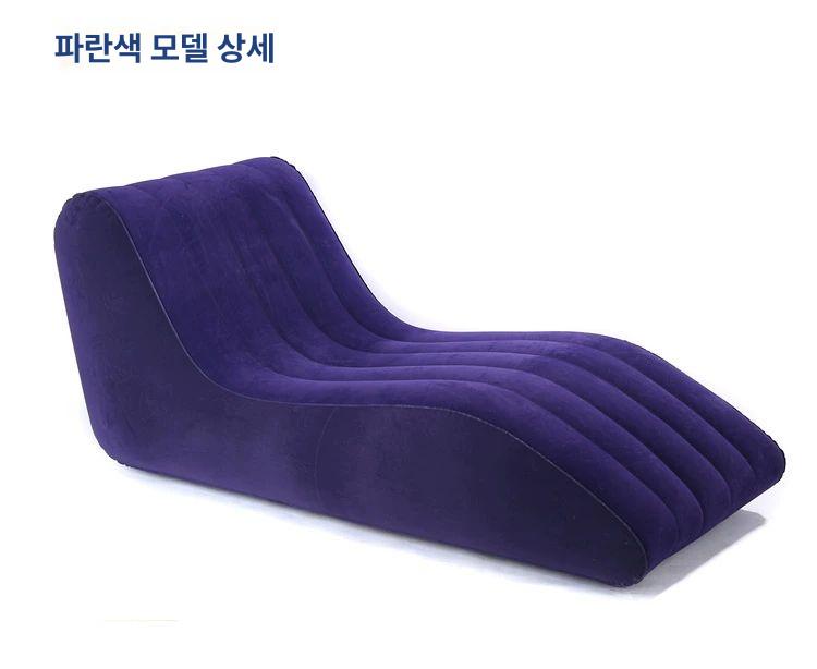 체어 소파 무중력 성인용 서재 의자 안락의자 수유 침대 접이식 캠핑 부부 독서 벤치 커플 - 상세 이미지 5