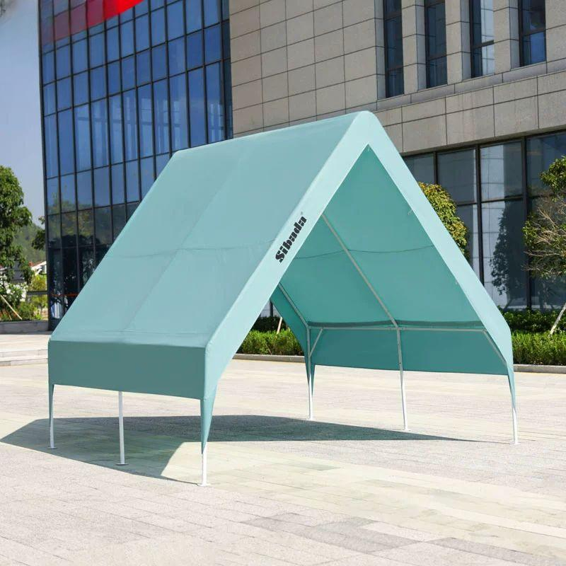 바베큐 텐트 조립식 글램핑 대형 야외 오두막 글램핑천막 그늘막 몽골 카페 투명 삼각형 - 상품 이미지