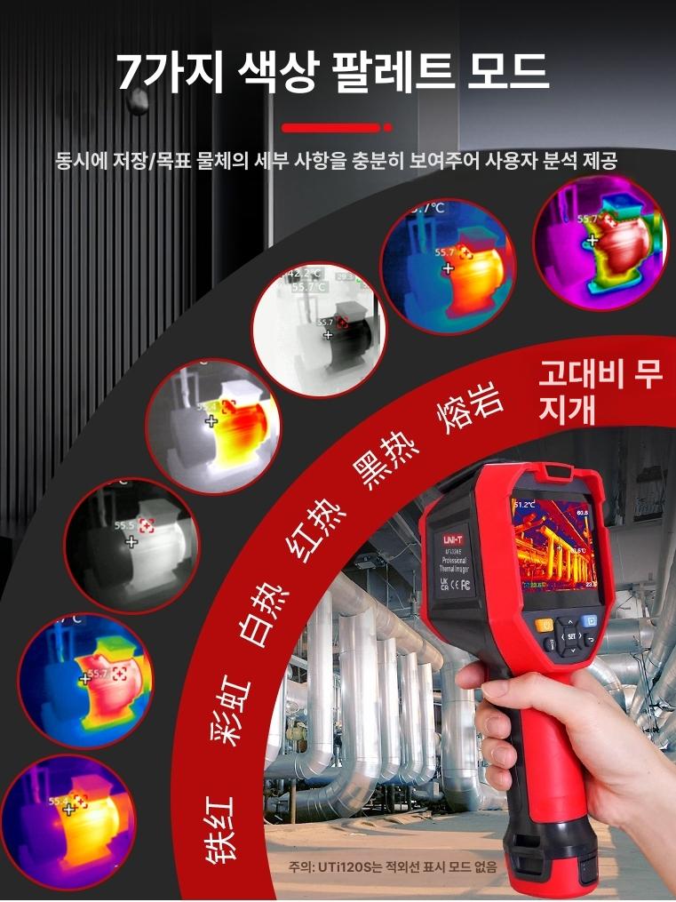 uti260b 열화상카메라 산업용 검사 열감지기 열상 렌즈 고화질 이미징 - 상세 이미지 5