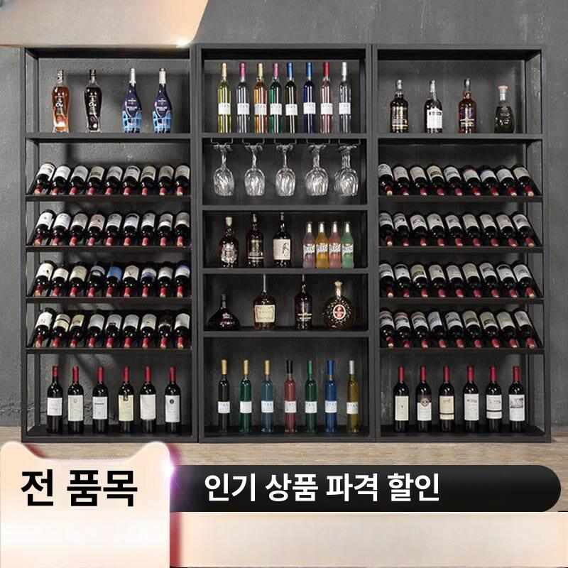 와인 진열대 디스플레이 전시대 매대 랙 레스토랑 술 가판대 업소용 다이닝 매장 - 상세 이미지 3