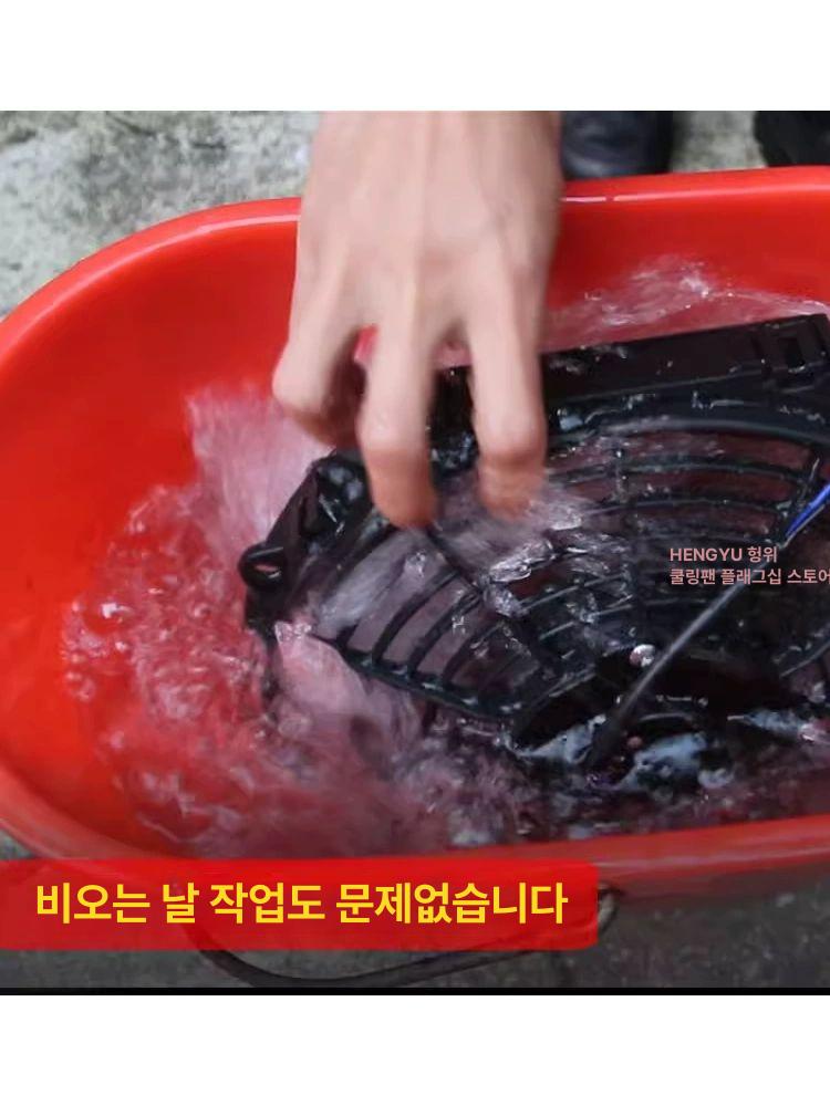 환기팬 배기팬 주방 다용도 가정용 수직형 공기 덕트팬 배풍기 연기 셔터 배기휀 - 상세 이미지 4