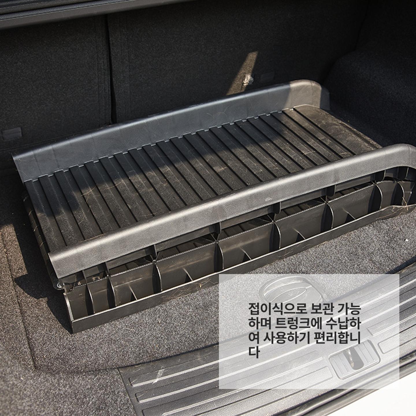애견 슬라이드 접이식 차량용 경사판 반려견 승하차 펫스텝 슬로프 논슬립 대형 - 상세 이미지 4
