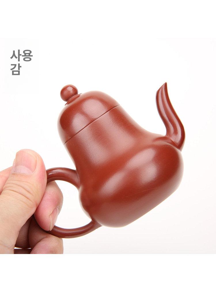 대홍포 보이차주전자 찻주전자 이싱자사호 다기 자사다관 점토 중국 심플 전통 진흙 - 상세 이미지 5