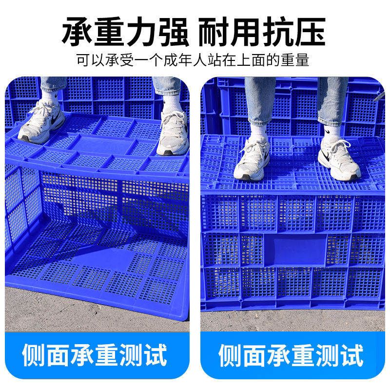 바퀴달린 수납함 플라스틱박스 폴딩리빙박스 이사 이불 사각 운반 플라스틱상자 카트 - 상세 이미지 4