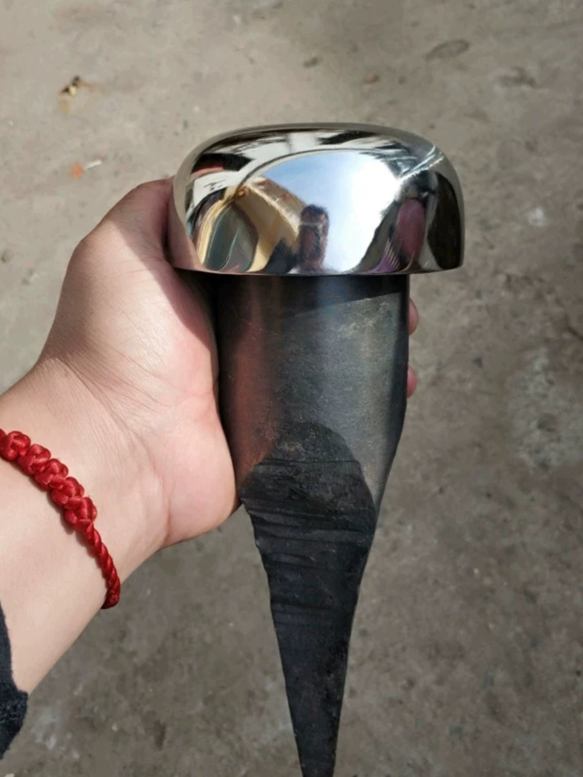공예 볼망치 볼핀해머 볼핀망치 공구 단조작업 쇠받침대 금속가공 헤드 막대 대장간 - 상세 이미지 3