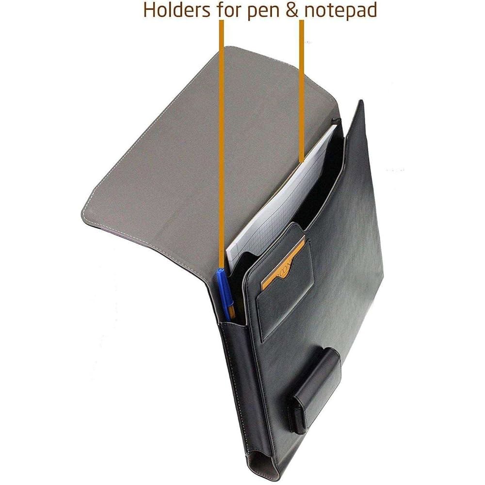 브루넬 블랙 가죽 Asus 게이밍 케이스 13.4인치 GZ302EA ROG Flow Z13 호환됩니다 노트북과 - 폴리오 - 상세 이미지 2