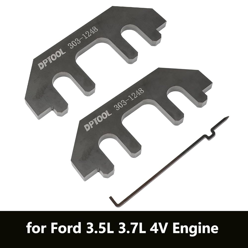 포드 링컨 머큐리 3.5L 3.7L 4V 엔진용 DPTool 캠샤프트 홀딩 툴 타이밍 정렬 홀더 세트 키트, OTC 6682용으로 303-1248 303-1530 교체 - 상세 이미지 2