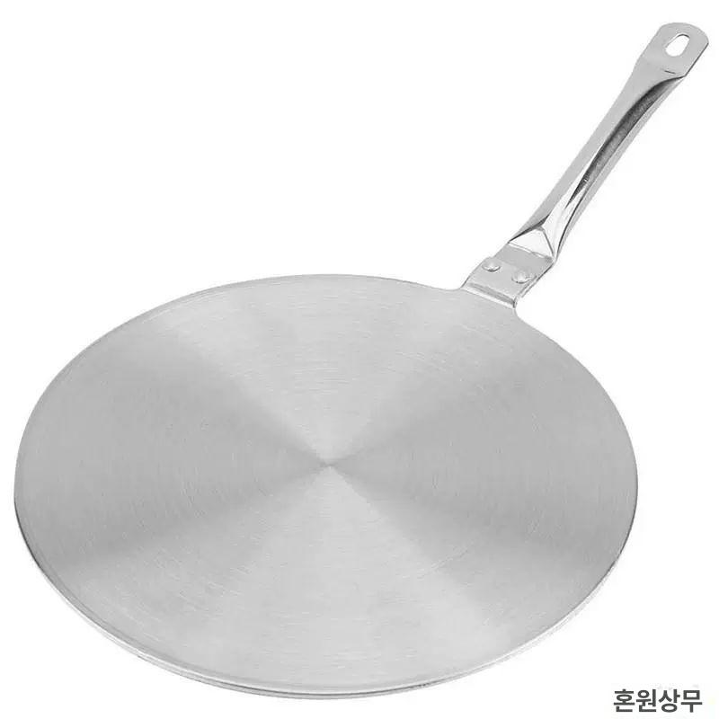 발열판 인덕션플레이트 스테인레스 받침대 고정 바닥 원형 열전도판 핫플레이트 매트 - 상품 이미지