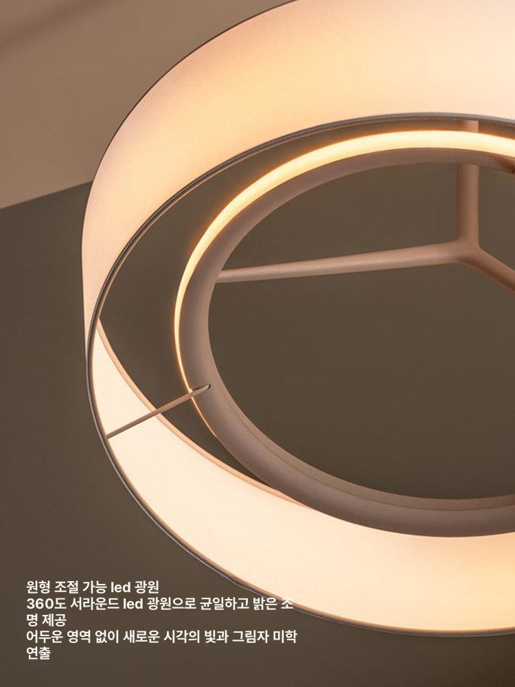 led 천장조명 천장등 거실조명등 직부등 거실등 간접조명 천정등 원형 - 상세 이미지 2