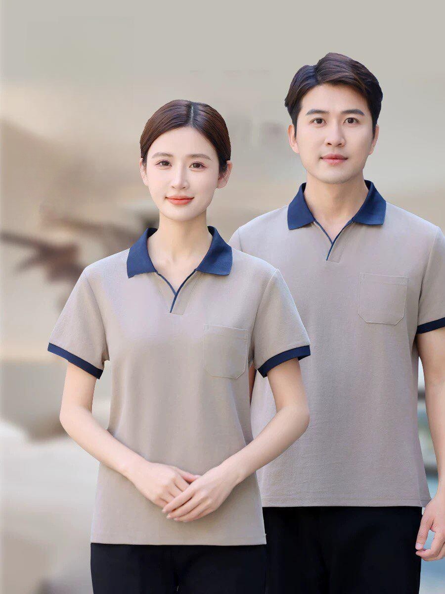 청소 유니폼 미화원 근무복 미화복 아주머니 옷 환경 호텔 모텔 객실 빌딩 여 - 상품 이미지