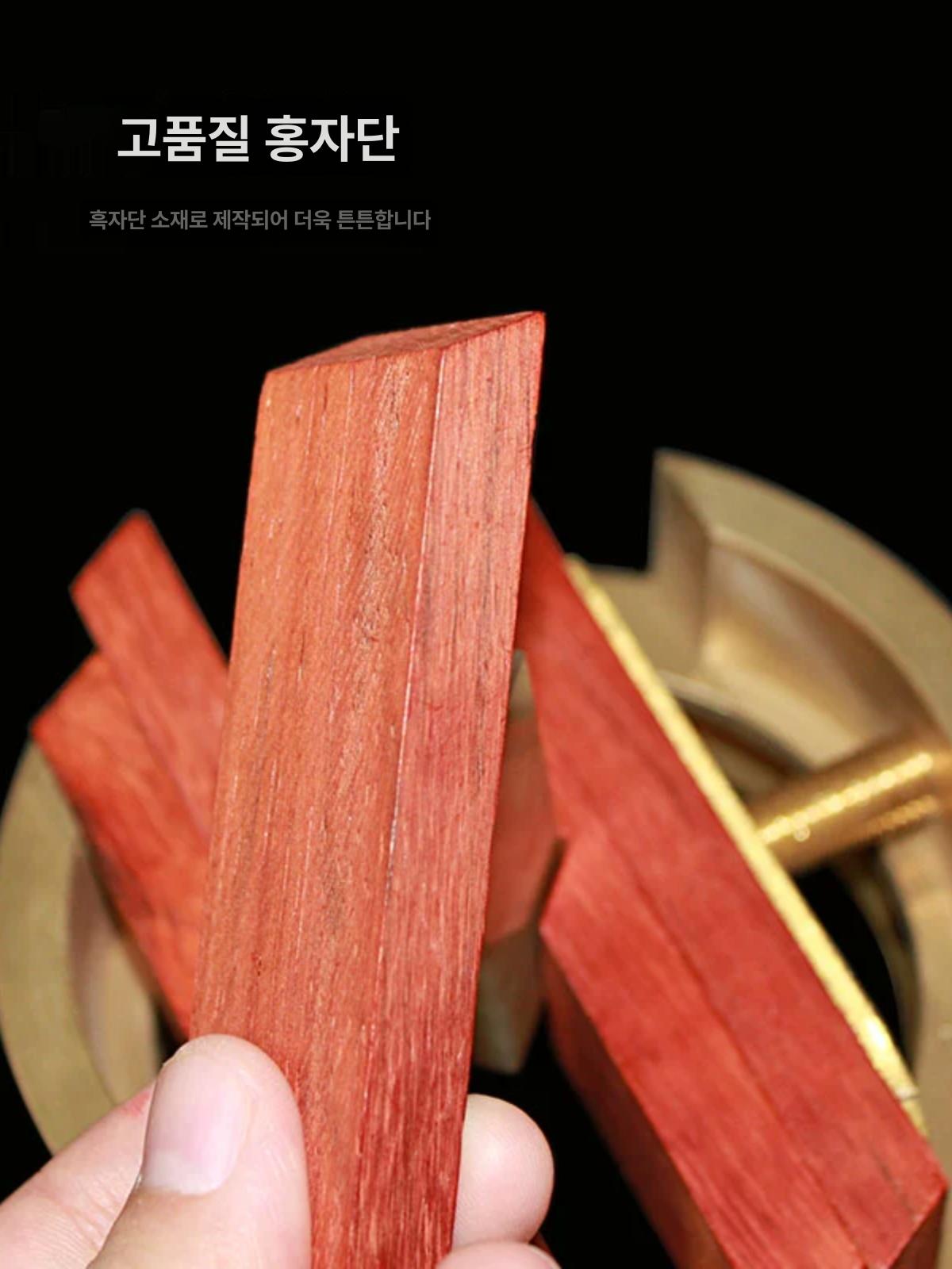 원목 고정틀 회전 전각돌 클램프 조각 황동 각인 고정대 전각재료 인장 낙관용 - 상세 이미지 2