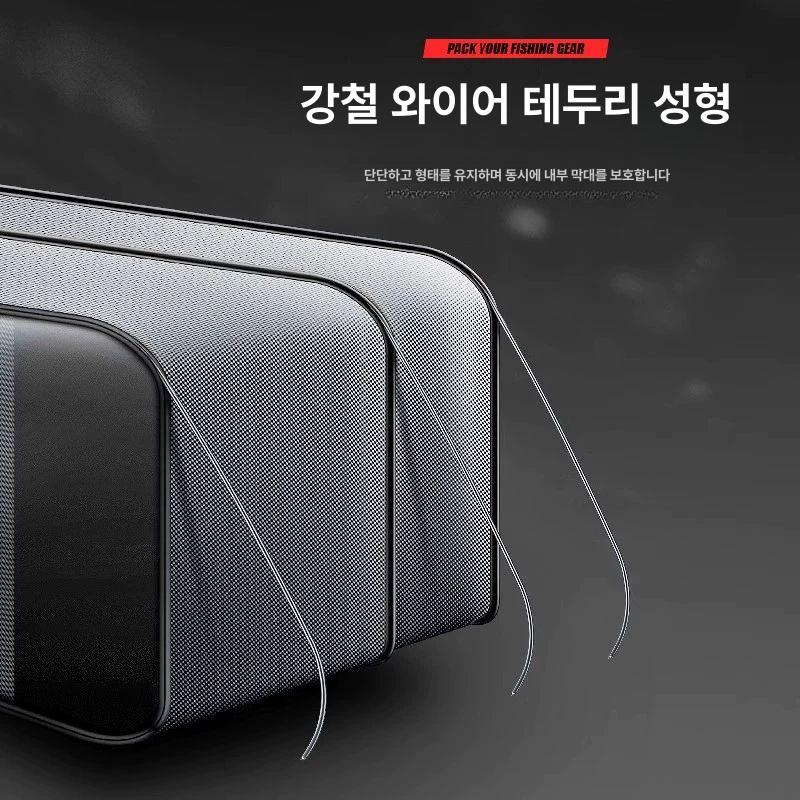 낚시가방 대형 방수 로드 보조가방 바다 민물 갯바위 채비 수납 다용도 - 상세 이미지 4