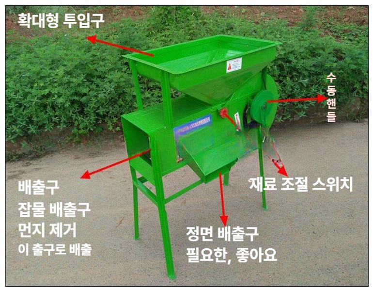 들깨 탈망기 참깨 탈곡기 들깨탈곡기 털기 타작 수확기 농기구 농기계 - 상세 이미지 2