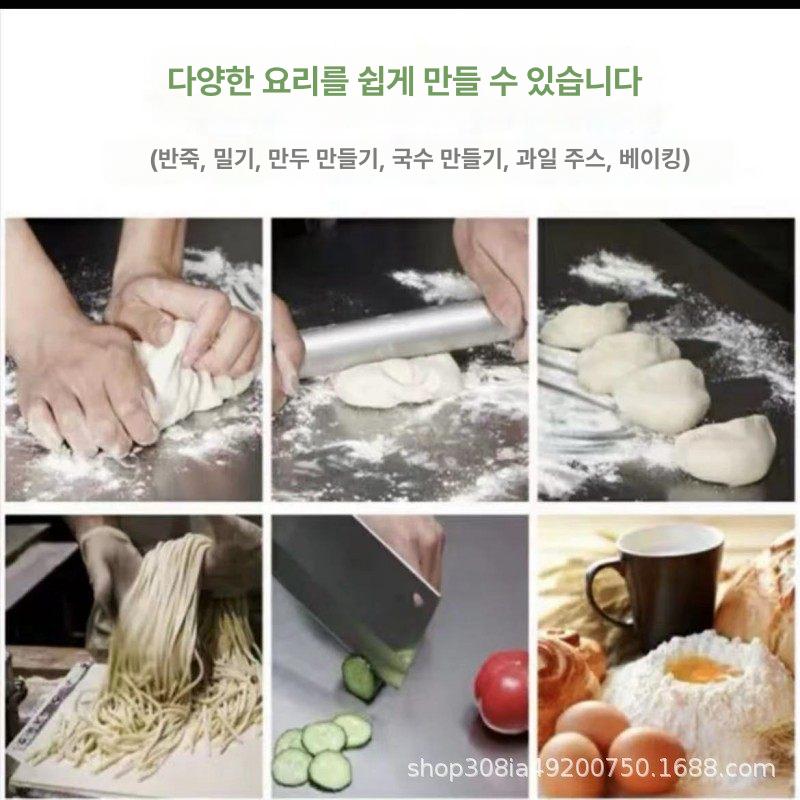 조리판 도마 양면 주방 준비 대형 스테인리스 캠핑용품 스텐도마 보관 스텐 채소 주방용 - 상세 이미지 2