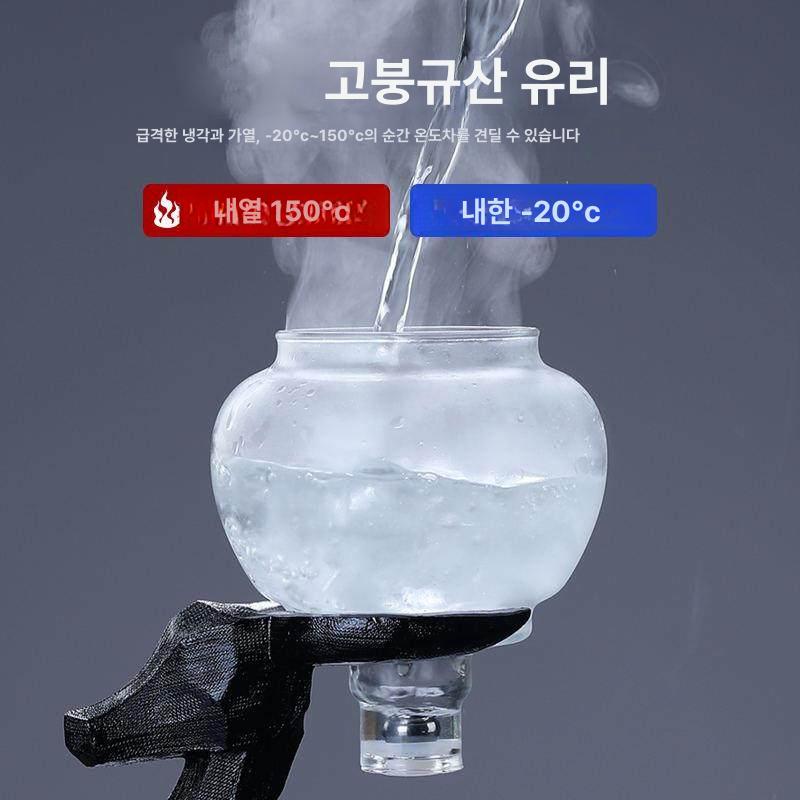 내열유리티팟 유리자석티팟 유리티포트 티팟세트 찻주전자 차우리기 유리포트 - 상세 이미지 4
